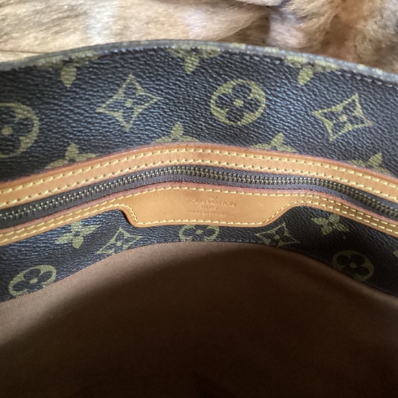 Authentic Boho Revamped Vintage Louis Vuitton Shopping Sac Black Braiding Concho - Picture 7 of 16